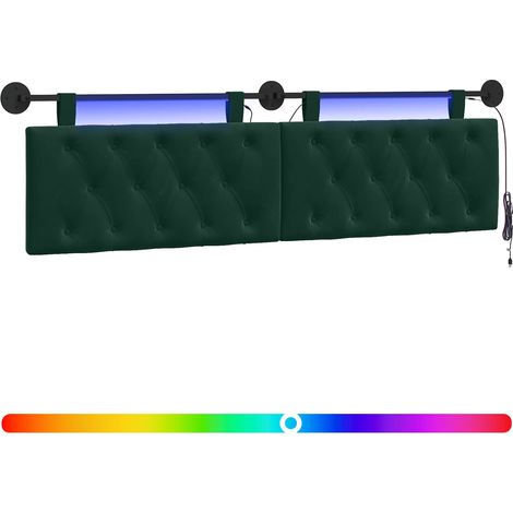 Maison Exclusive - Testiera sospesa Verde Scuro Velluto (1/5)