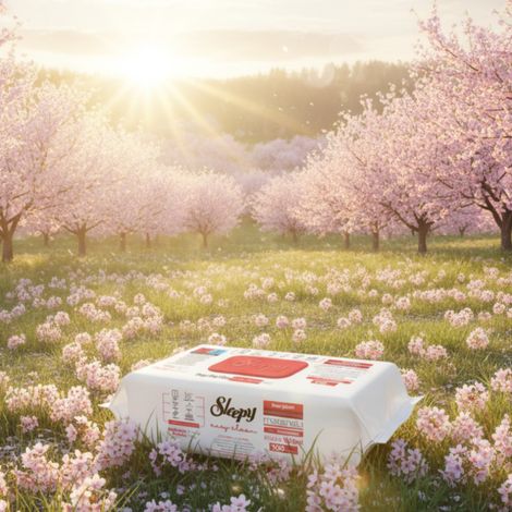 Sleepy Universal-Reinigungstücher Kirschblüte, 100 Stück