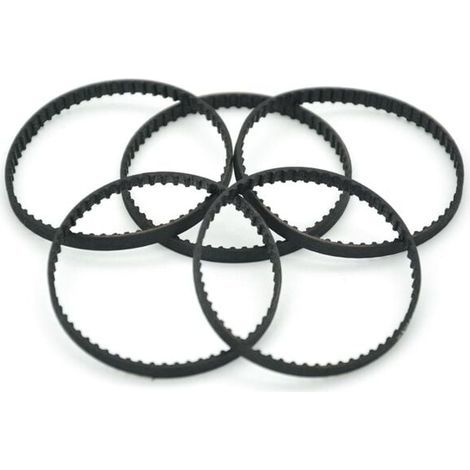 Courroie Synchrone Sans Fin 227 584 mm Longueur 112 Dents 3 mm Largeur Distribution Boucle Fermée Lot de 5 Pièces (1/4)