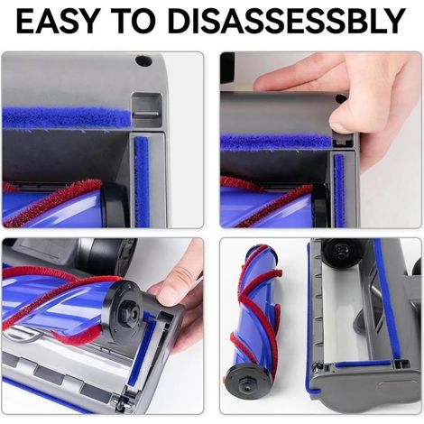 Direktantrieb-Bürstenkopf, kompatibel mit Dyson Gen 5/G5 Detect Fluffy Modellen, Ersatzteile für Staubsaugerköpfe, Zubehör für die Bodenreinigung (1/5)