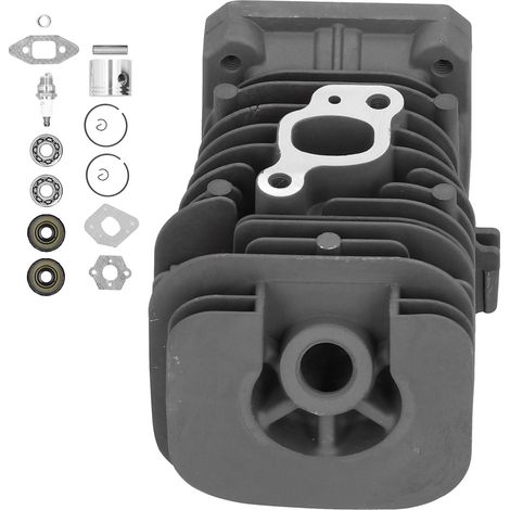 Kit piston-cylindre 41,1 mm compatible avec les modèles Partner et Poulan 350, 351, 390, 420, 2150, 2250, 2450 et 2550.