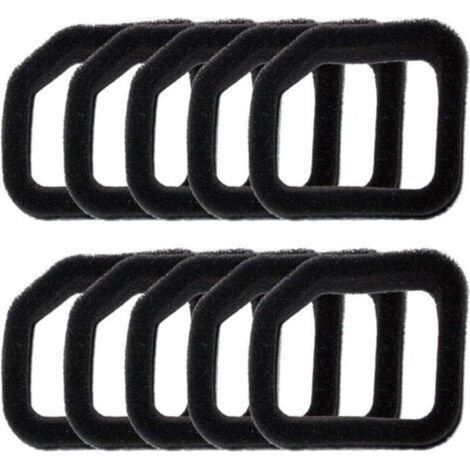 Lot de 10 filtres à air en mousse de rechange pour débroussailleuses, souffleurs, aspirateurs et cultivateurs RYOBI, Homelite, et pour Craftsman (1/5)