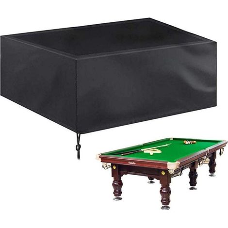 Housse de protection imperméable et résistante aux déchirures pour table de billard (260 x 135 x 82 cm) (1/4)