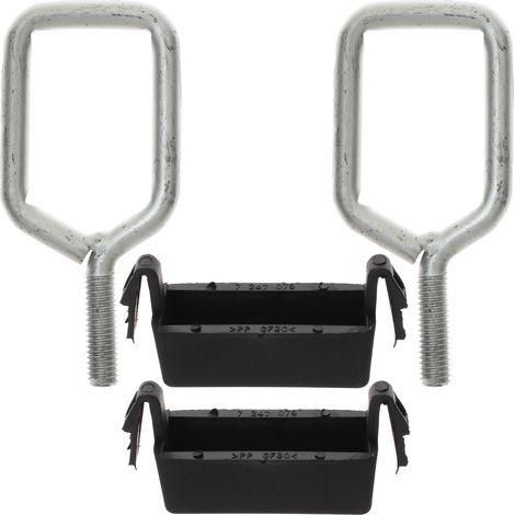 BMW Serie 1 F20 F21 2x cierres + 2x protección para la tapa del motor (juego de 4 piezas). (1/5)
