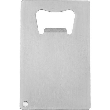 Ouvre-Bouteille - Acier Inoxydable - Format Carte Bancaire - Pour Bière et Soda - 1 Pièce (1/5)