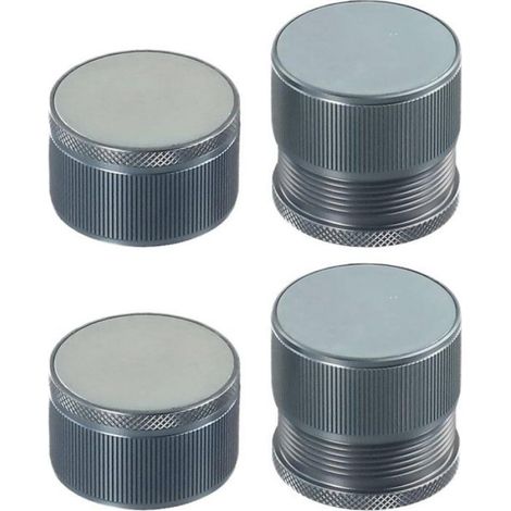 Rehausseur Meuble - Alliage Aluminium - Hauteur Réglable 23 à 39 mm - Pour Lit ou Bureau - 4 Pièces (1/5)