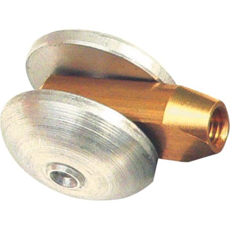roues de glissement - pour aiguille acier / nylon - diamètre 6 mm - agi robur 398475