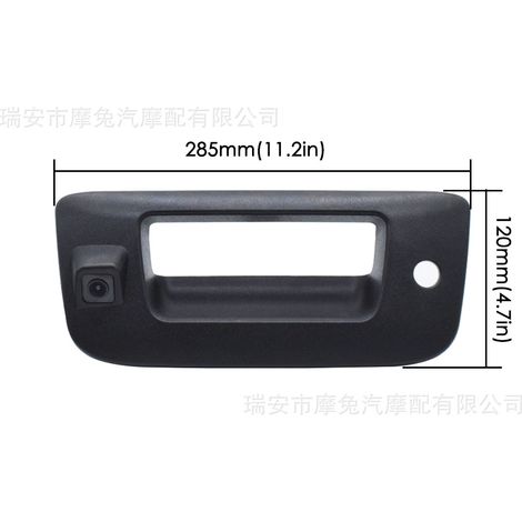Rear door handle frame with reversing camera 22755304, compatible with Chevrolet Sierra GMC 2007-13 (1/4)