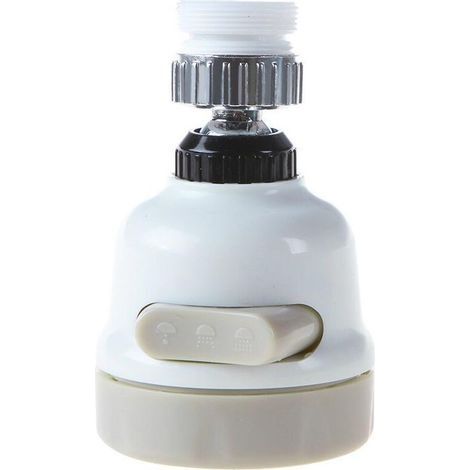 Aérateur de robinet pivotant à 360 ° réglable 3 modes d'économie d'eau anti-éclaboussures pour cuisine de salle de bain (1/5)
