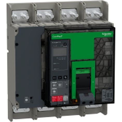 Interruptor NS800H 70kA 3P 800A con fijación manual y 2.0E de potencia.