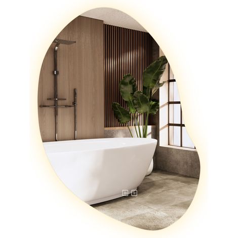 ESPEJO LED 80X60CM CLOUD C