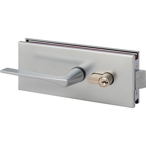 Cerradura Metalux 9045 cromado acero cepillado 8 mm