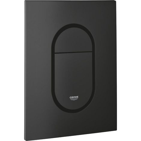 Grohe Arena Cosmopolitan S - Placca di comando WC, phantom black 37624KF0 (1/5)
