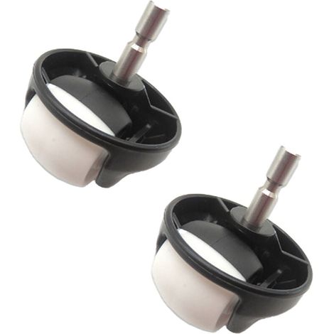 2er-Pack Ersatz-Lenkrollen für Staubsauger der Serien iRobot Roomba 500, 600, 700, 800 und 900, 560, 620, 650, 770, 780, 880, 980 und 960, Schwarz, Lilaris (1/4)