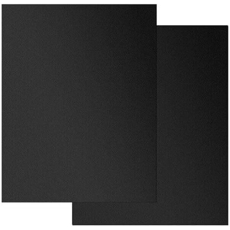 royaluxe-Lot de 2 tapis de cuisson pour barbecue  Tapis de cuisson réutilisables, robustes et antiadhésifs  Faciles à nettoyer pour les grillades au barbecue (1/5)