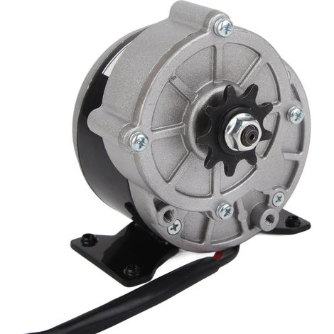 Moteur électrique à réduction par engrenages 24 V 250 W avec pignon à 13 dents pour vélos et scooters électriques (1/5)