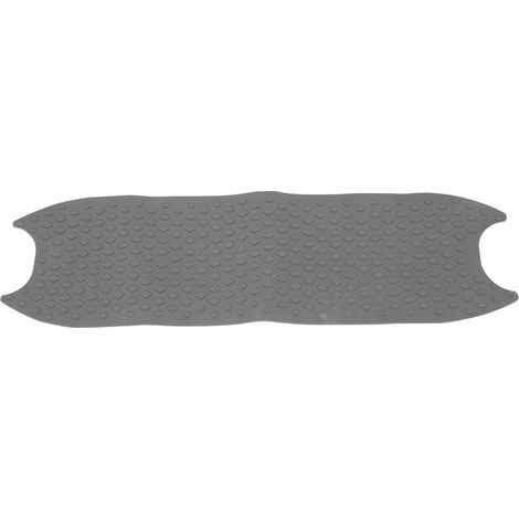Tapis de pied en silicone antidérapant pour trottinette électrique Ninebot F20 F25 F30 F40, motif texturé, patin de repose-pieds, accessoire de scooter. (1/5)