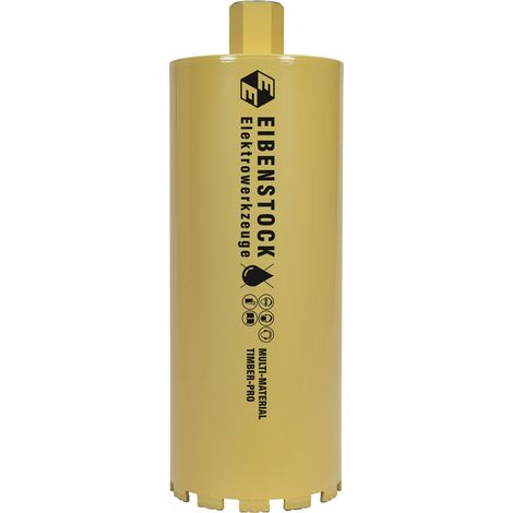 Diamant-Trocken-Bohrkrone Multi-Material TIMBER-PRO 1¼", Ø 150 mm, 350mm Nutzlänge, 12 Segmente