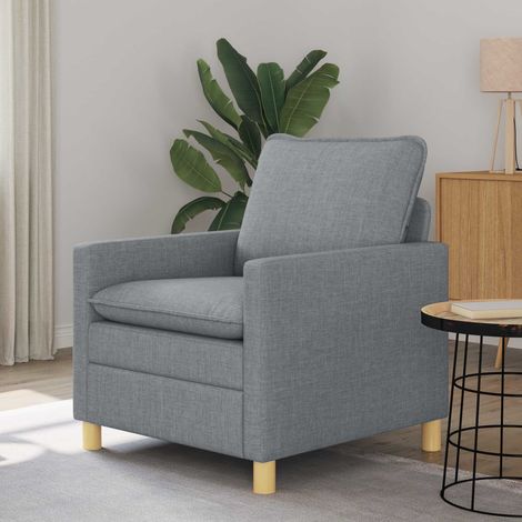 Sofá Gris Claro 76 x 81 x 87,5 cm Tela