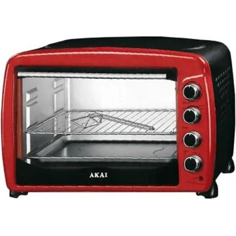 Elektrischer Ofen Akai AKFE650 rot 65 Liter 2000 Watt
