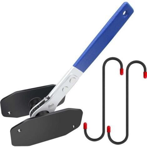 Strumento per pinza freno, compressore per pistone pinza con 2 ganci per pinza resistenti, sistema a cricchetto universale 4 in 1 a 360° per la riparazione dei freni a disco dell'auto