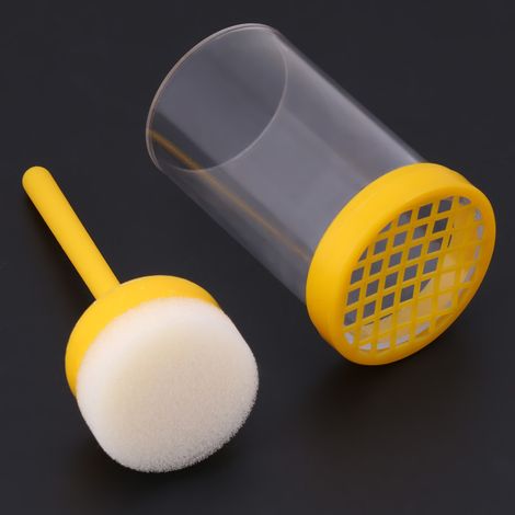 1 flacon de marquage de reine avec piston souple, accessoire apicole (1/5)