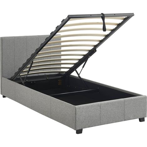 sweeek - Boxbett mit Lattenrost und Kopfteil, 90 x 190cm