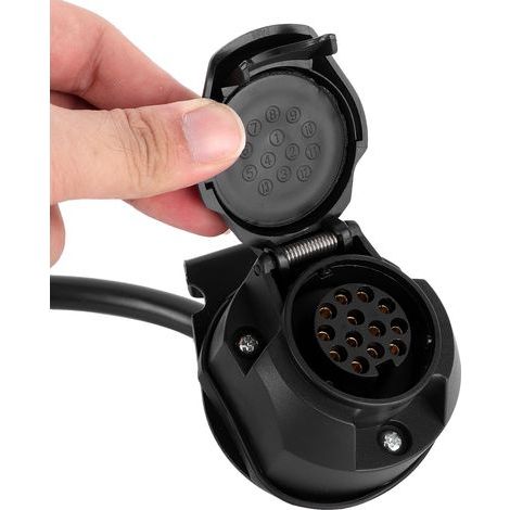 Cavo per rimorchio a 13 poli, connettore per spina del rimorchio, accessorio per cablaggio automobilistico (1/5)