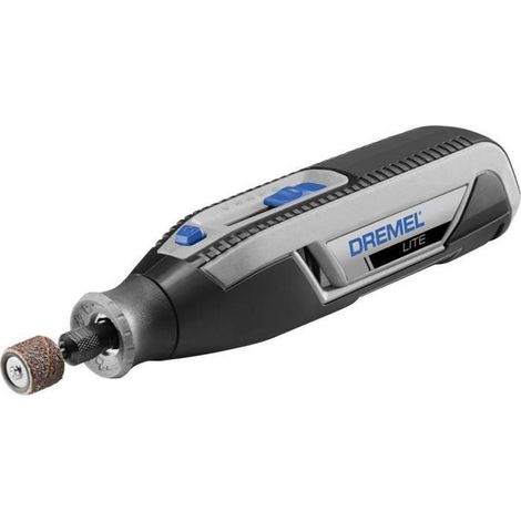 Herramienta rotativa multifunción inalámbrica DREMEL Lite (7760-15) con batería de 3,6V 2Ah, 15 accesorios, cargador USB, 8,000-25,000 rpm
