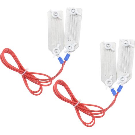 2pcs Connecteur de Clôture en Ruban Polyéthylène avec Lien et Clip en Acier Inoxydable pour Bande Largeur de 20-40mm (90 cm) (1/5)