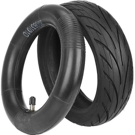 Pneu extérieur 9x2,3, chambre à air à ouverture droite de 8,5 pouces d'épaisseur pour trottinette -- (1/5)