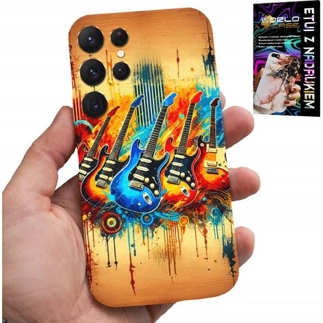 Coque pour Samsung Galaxy S23 Ultra - guitare électrique, rock and roll, métal (1/5)