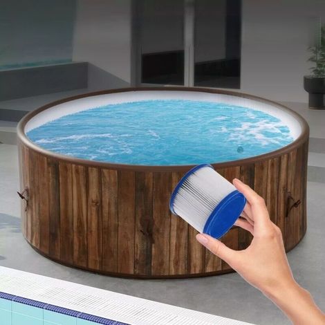 Cartucce filtranti, confezione da 6 cartucce filtranti di ricambio per vasche idromassaggio gonfiabili (1/4)