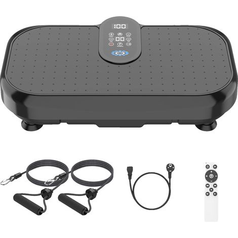 Pedana vibrante, display a LED, connettività Bluetooth, nera (1/2)