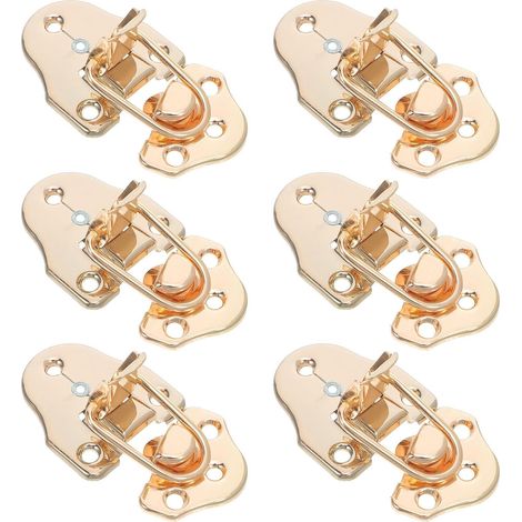 Fermoir de valise Healeved 6 pièces style antique pour trousses toilette et boîtes à outils en (1/5)