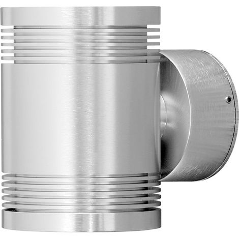 Konstsmide Monza Applique Murale Extérieure Moderne Up Down Aluminium Haute Puissance LED 2x 6 W, IP54 (1/3)