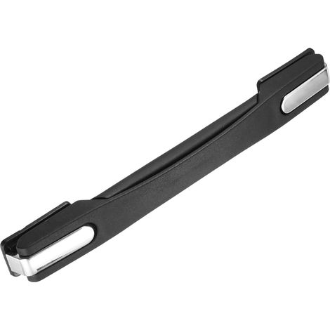 1 Maniglia di ricambio per valigia (220 mm) - Cinghia di ricambio in plastica - Per box, valigie e bagagli - Nera
