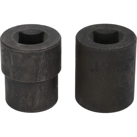 Outil de Retrait d'écrou de Roue, Outil de Retrait d'écrou de Roue de Verrouillage 19-26 Mm, Entraînement carré 1/2 Pouces, 2 Pièces, Jeu de 'écrou de 'Urgence, Jeu de Douilles 'écrou de (1/5)