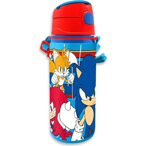 Sonic The Hedgehog 600 Ml Aluminium Feldflasche F R Kinder