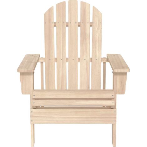 Maison Exclusive - Adirondack-Gartenstuhl Massivholz Tanne