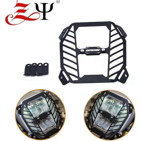 Compatible avec la moto Honda New MSX125 Grom 2020-2022 : cache-phare modifié, grand abat-jour noir (1/5)