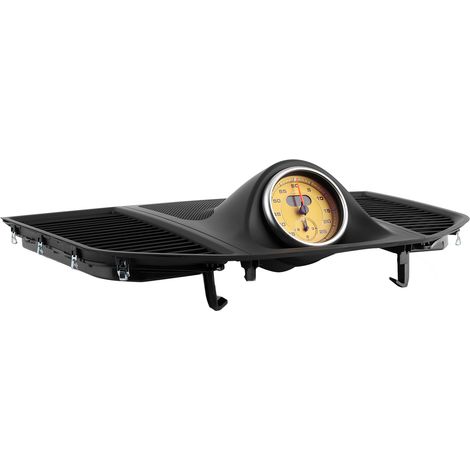 Cache supérieur de tableau de bord avec chronomètre pour Porsche Macan 2014-2020 (Chronomètre jaune) (1/5)