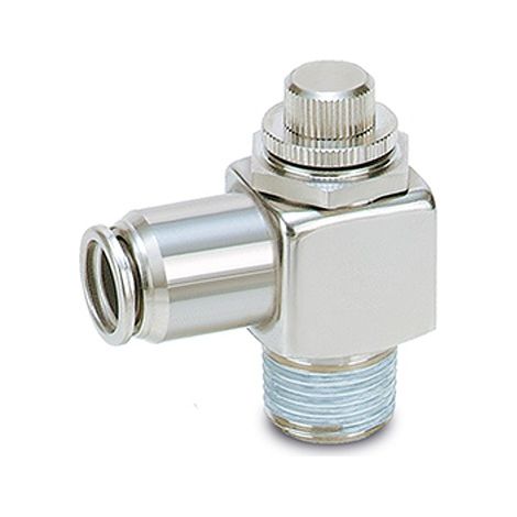 Raccord silencieux et réducteur d'échappement SMC ASG, R 1/4, 8mm ( Prix pour 1 )