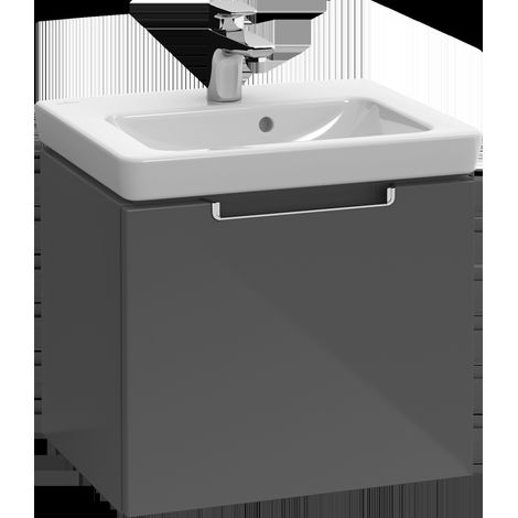 Villeroy & Boch Subway 2.0 meuble sous lavabo, 1 tiroir, lavabo (1/2)