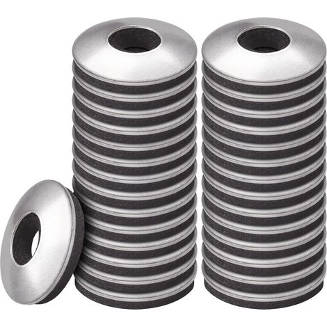 Rondelles d'étanchéité EPDM en Acier Inoxydable M4.2 x 12 mm, 50 Pièces Rondelle Neoprene, Rondelles Metal avec Joint Caoutchouc, Rondelle pour Tole Ondulée pour vis Autotaraudeuses (1/5)