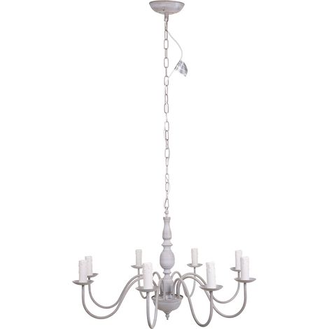 Lámpara de techo gris 77x77x134 (1/5)