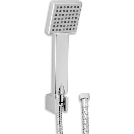 Novaservis Conjuntos de ducha - Conjunto de cabezal de ducha, soporte y manguera, cromo MINI130,0