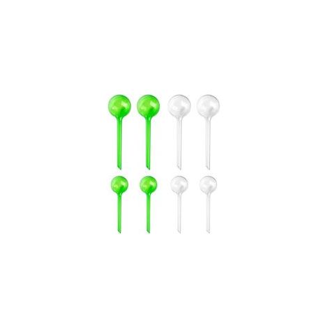8 Pièces Distributeur d'Eau pour Plantes - Boules d'Arrosage en Plastique, Automatiques, Pour Plantes d'Intérieur et d'Extérieur