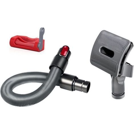 Staubsaugerbürste für Dyson-Hundehaare. Tierhaarbürste. Mit Verlängerungsschlauch und Auslösesperre. Passend für Dyson V7, V8, V10, V11, V12 und V15. (1/5)