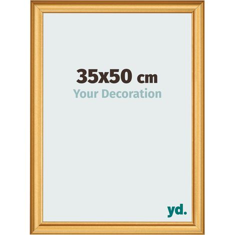 yd. - Cadre photo 35x50 - Or Mat - MDF - Lazio